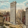 5th-avenue-and-flat-iron-building-ny-posted-1922